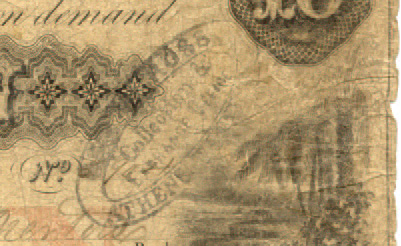 $10 G-96 Geo W Ross stamp